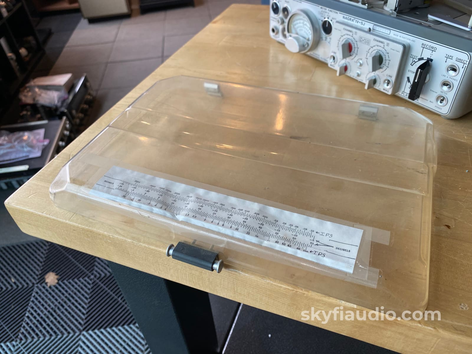 Nagra Vi-Sj Reel To With Accessories Tape Deck