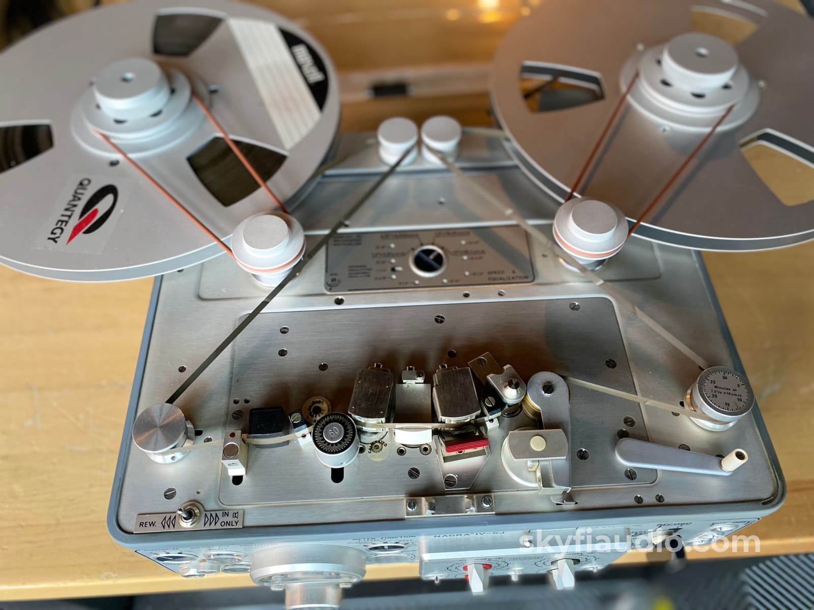 Nagra Vi-Sj Reel To With Accessories Tape Deck