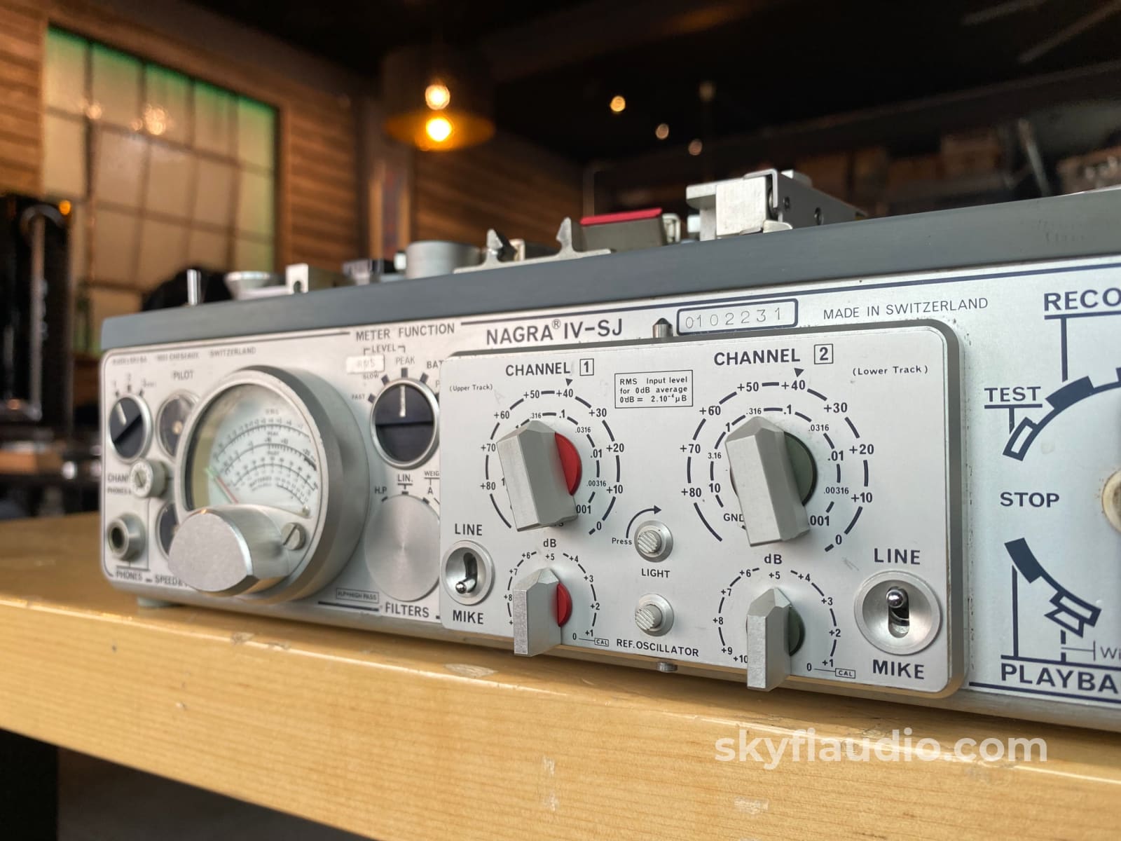 Nagra Vi-Sj Reel To With Accessories Tape Deck