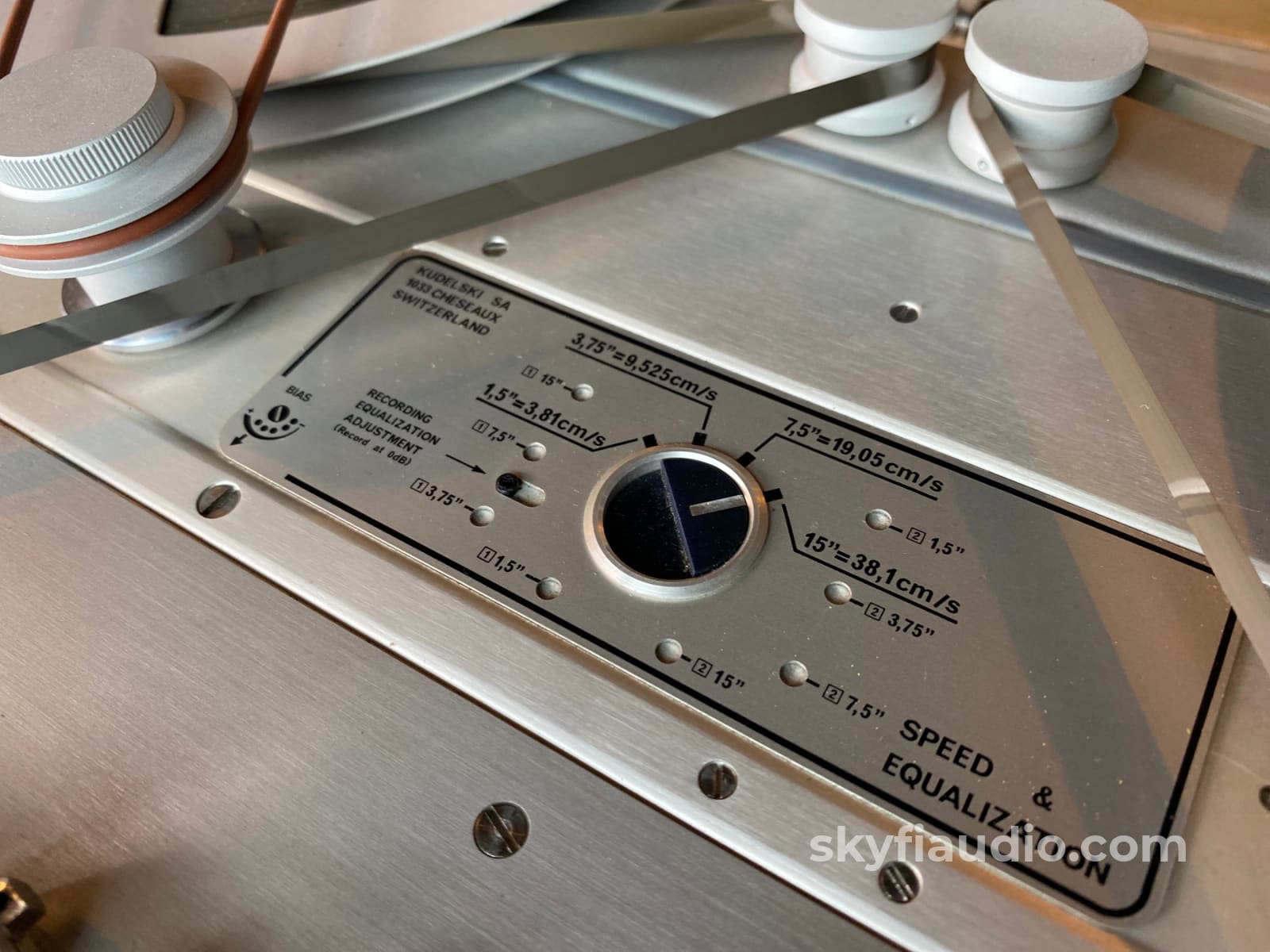 Nagra Vi-Sj Reel To With Accessories Tape Deck