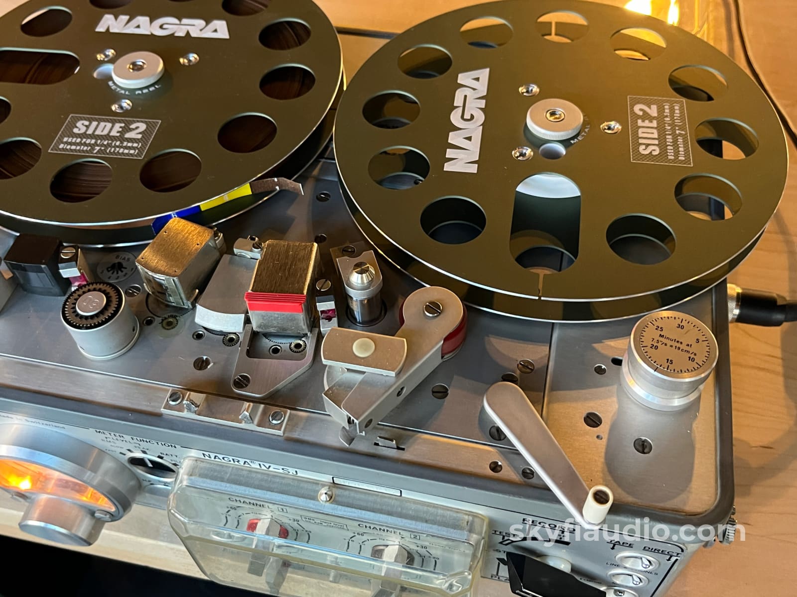 Nagra IV-SJ Vintage Reel to Reel Tape Recorder Tape Deck