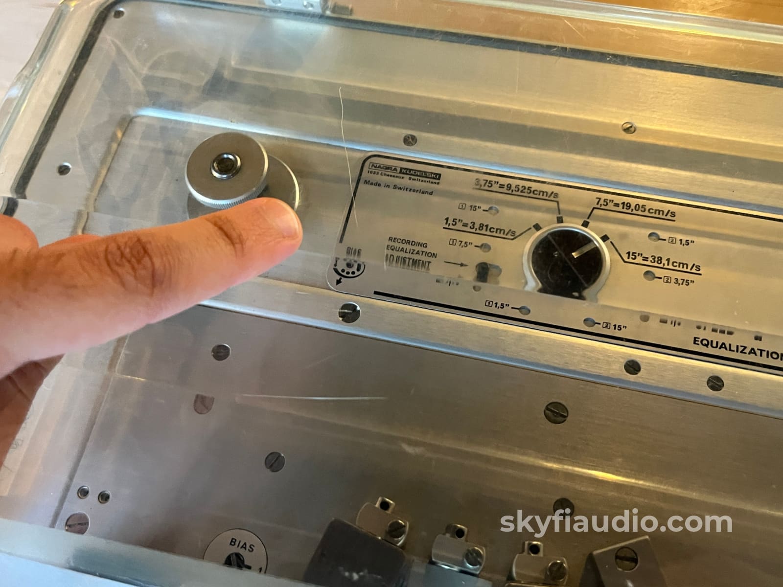 Nagra IV-SJ Vintage Reel to Reel Tape Recorder Tape Deck