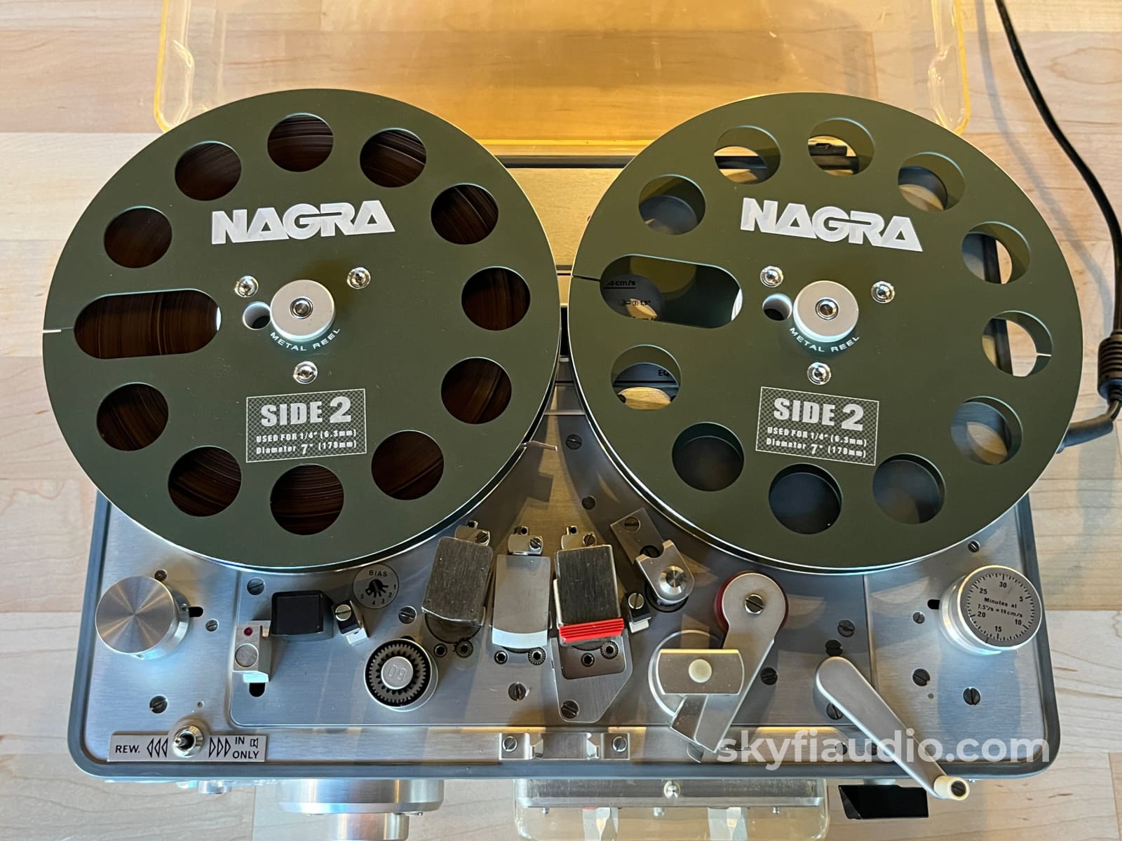 Nagra IV-SJ Vintage Reel to Reel Tape Recorder Tape Deck