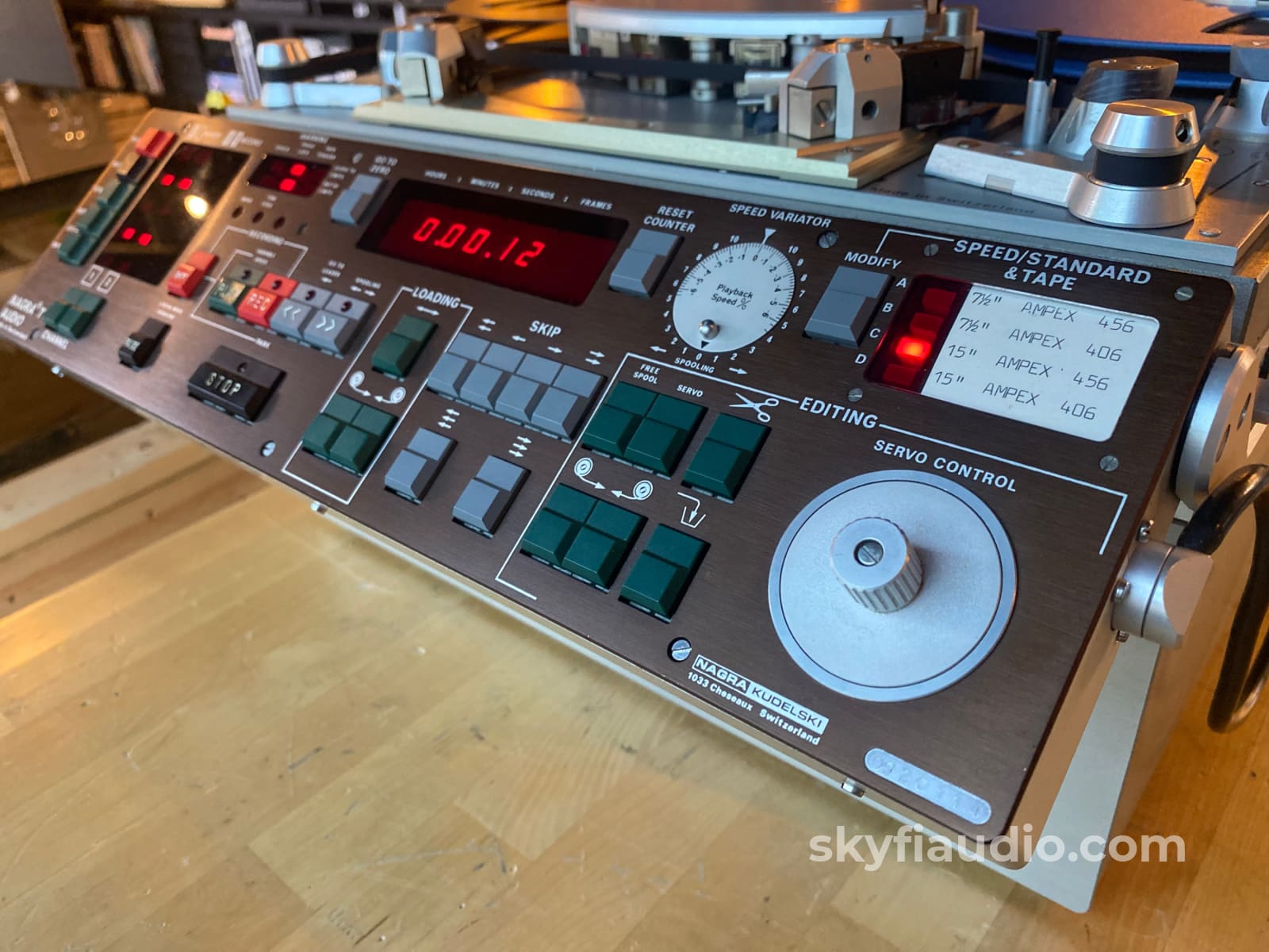 Nagra T-Audio Reel To - A Swiss Masterpiece Tape Deck