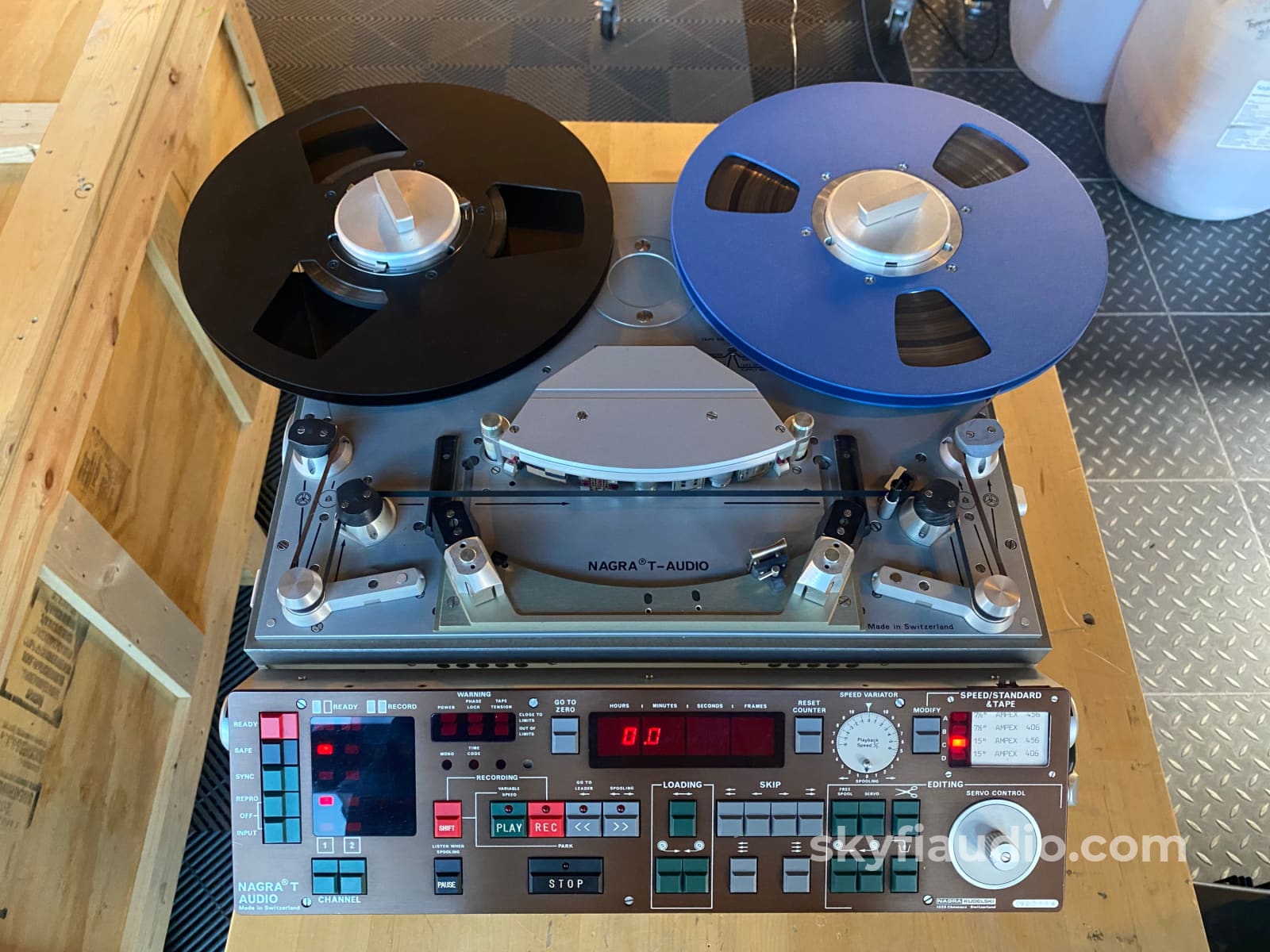 reel to reel audio tape recording