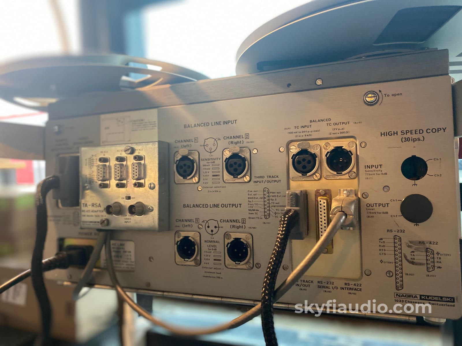 Nagra T-Audio Reel To Machine - Legendary Ready To Ship Tape Deck