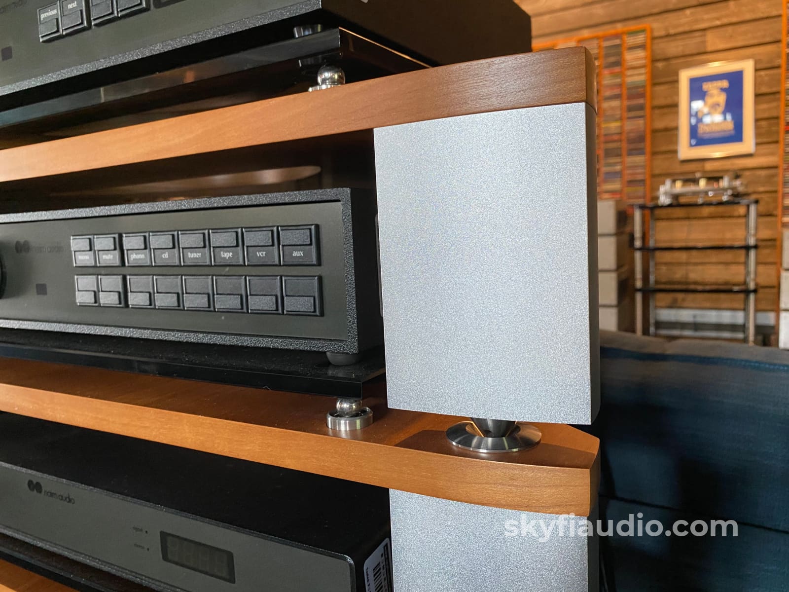 Naim Audio Fraim System Rack - 7 Shelves In A Cherry Finish Accessory