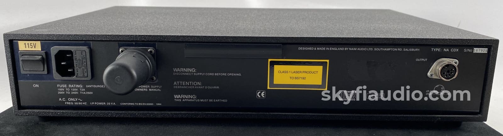 Naim Audio Na Cdx Hdcd Player Cd + Digital