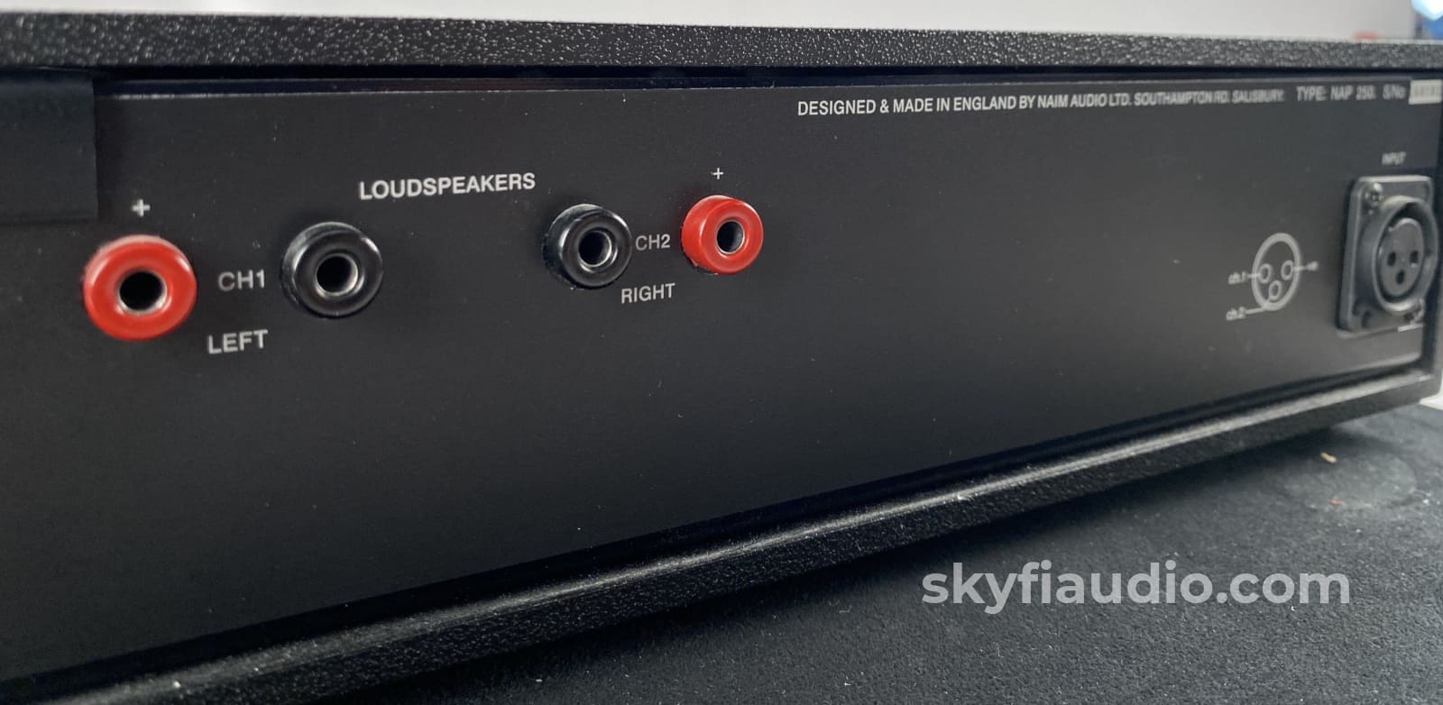 Naim Audio Nap 250 Vintage Stereo Amplifier (Olive Series)