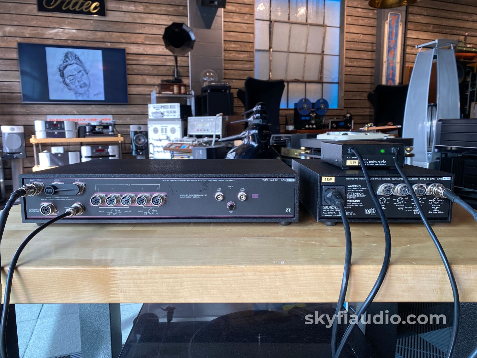 Naim Nac 82 - Rare Olive Style Preamplifier With Hi-Cap
