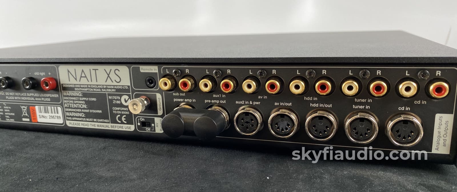 Naim Nait Xs Integrated Amplifier Made In The Uk Preamplifier