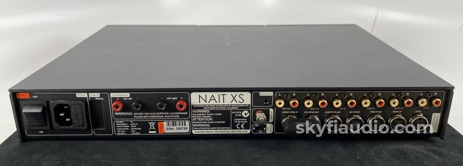 Naim Nait Xs Integrated Amplifier Made In The Uk Preamplifier