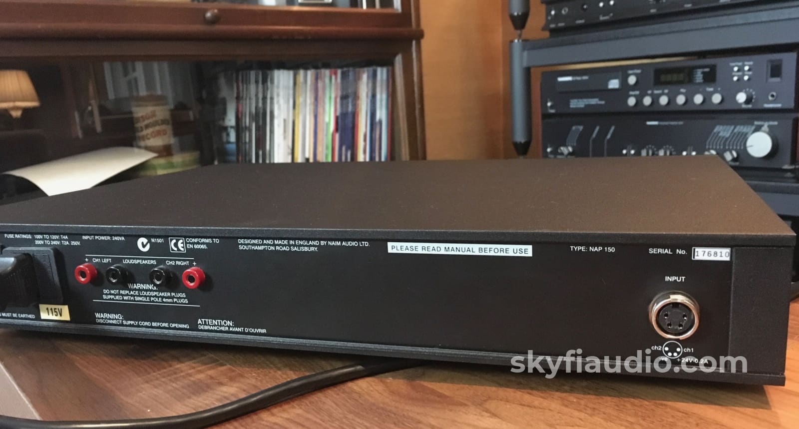 Naim Nap-150 Two Channel Amplifier