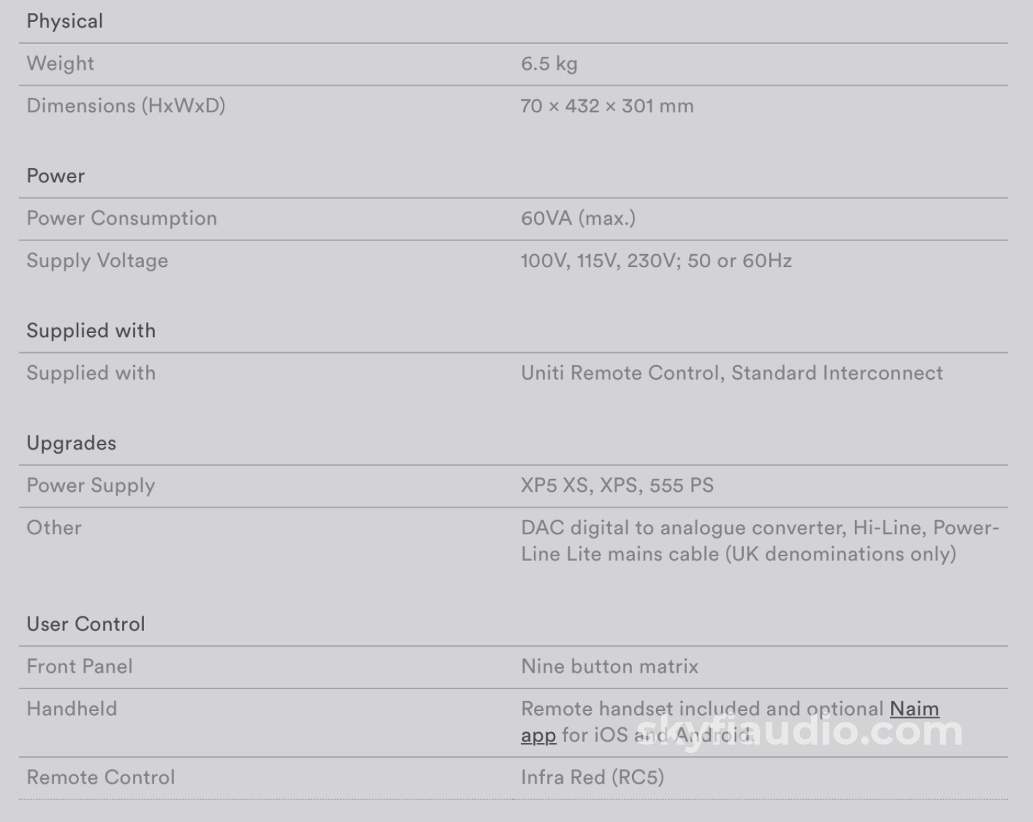 Naim Nd5 Xs Network Streamer And Dac - Tidal Spotify More Cd + Digital