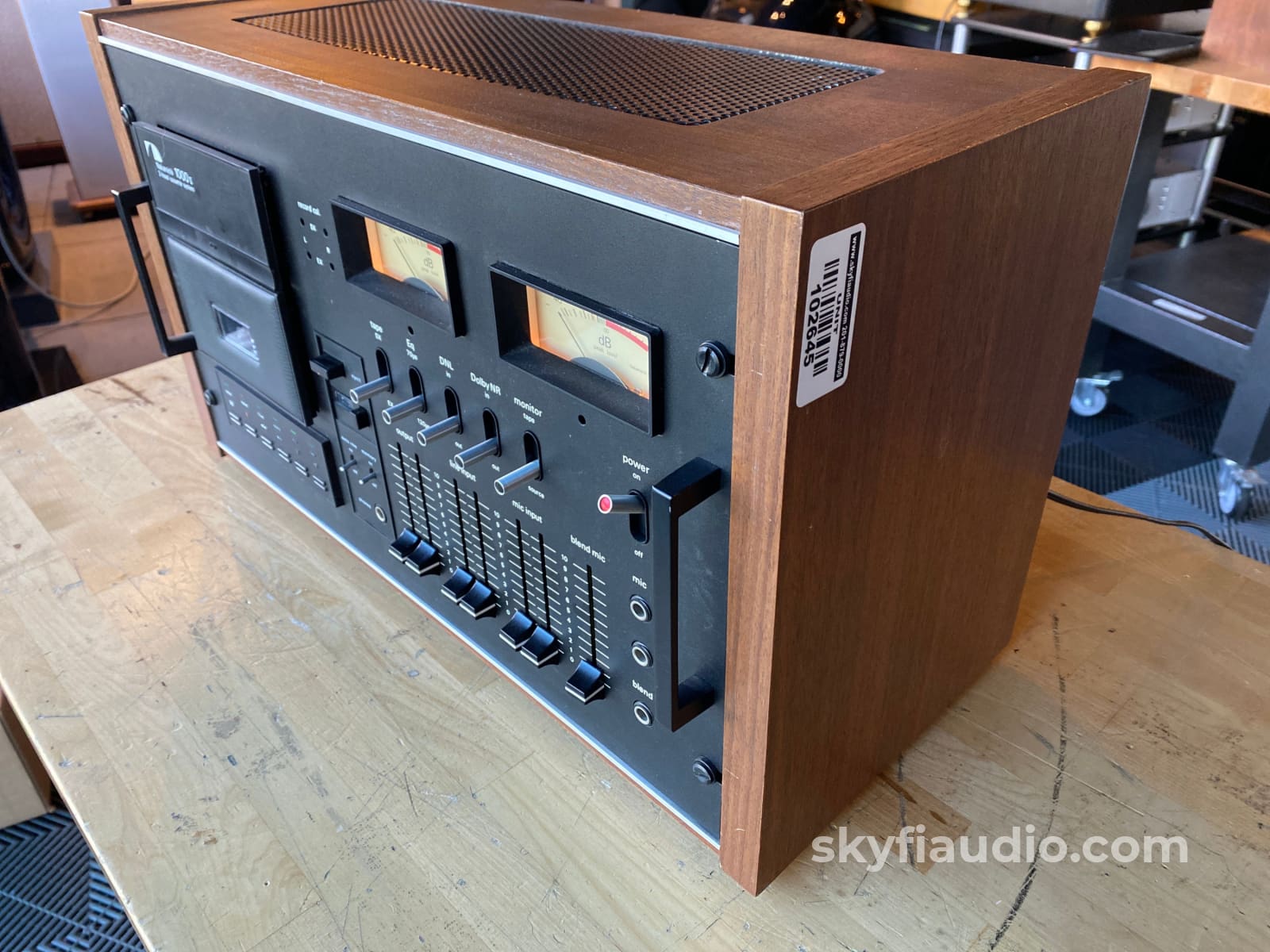 Nakamichi 1000 Mkii Tri-Tracer - Three Head Dual Capstan Cassette System Survivor Tape Deck