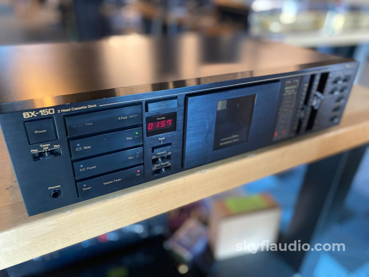 Nakamichi Bx-150 Dual Head Cassette Deck - Dolby B/C Tape