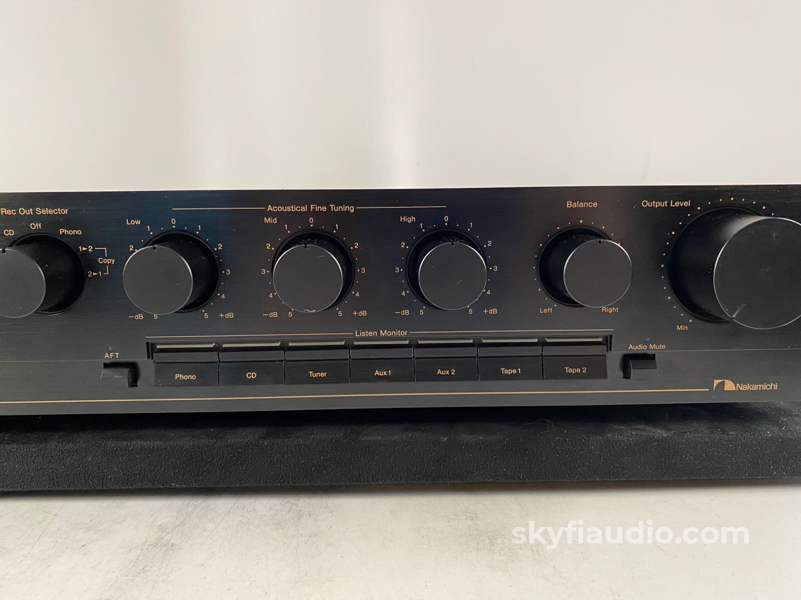 Nakamichi Ca-7A Vintage Analog Preamplifier With Mc/Mm Phono - See Video