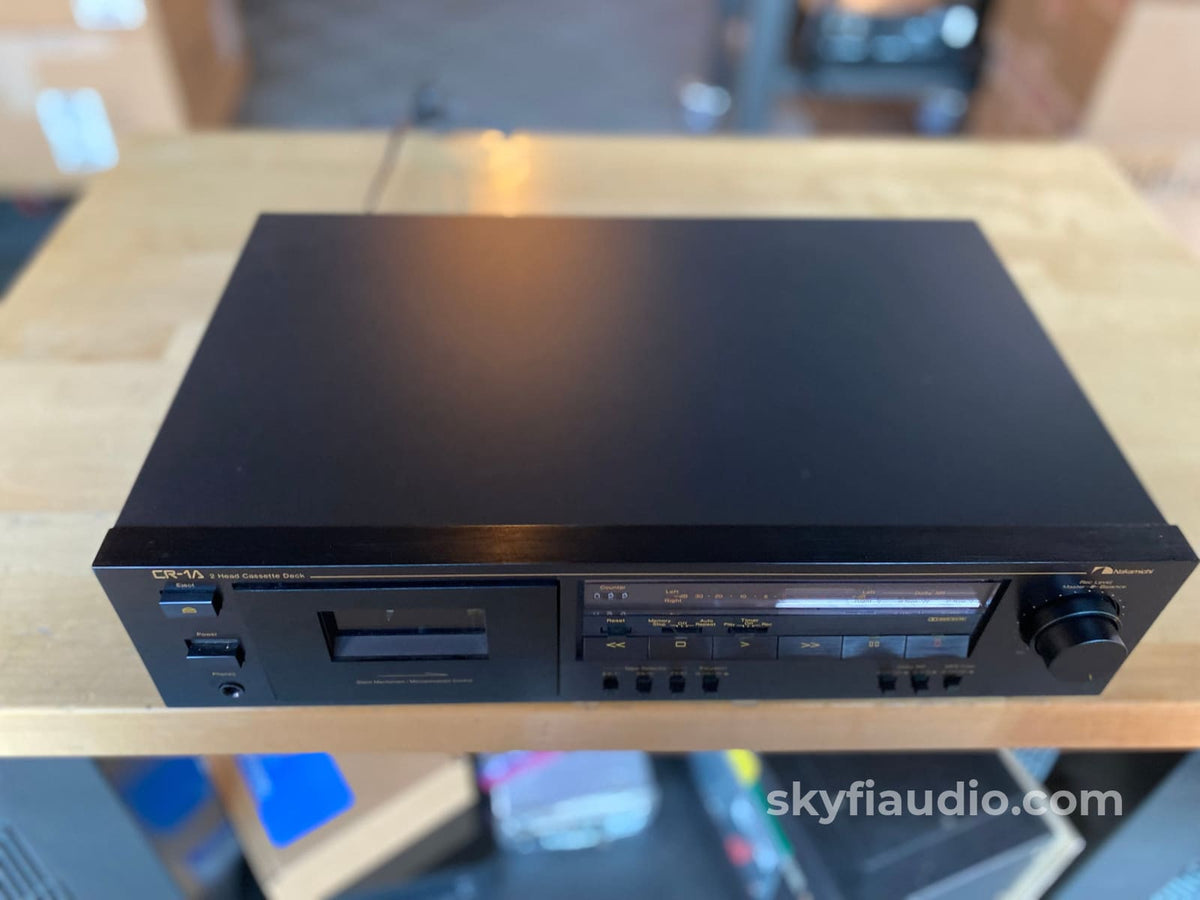 Nakamichi Cr1-A Two Head Cassette Deck - Fully Tested Tape