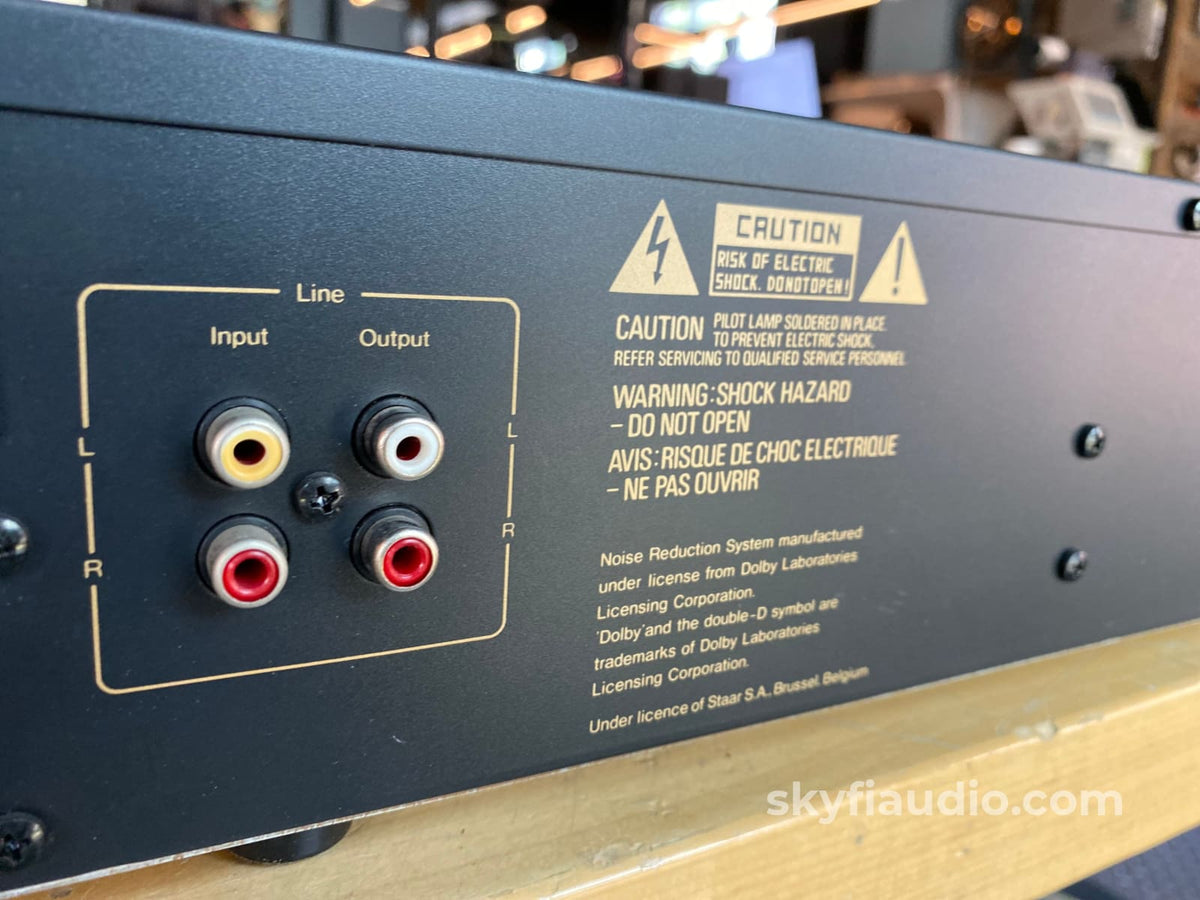 Nakamichi Cr1-A Two Head Cassette Deck - Fully Tested Tape
