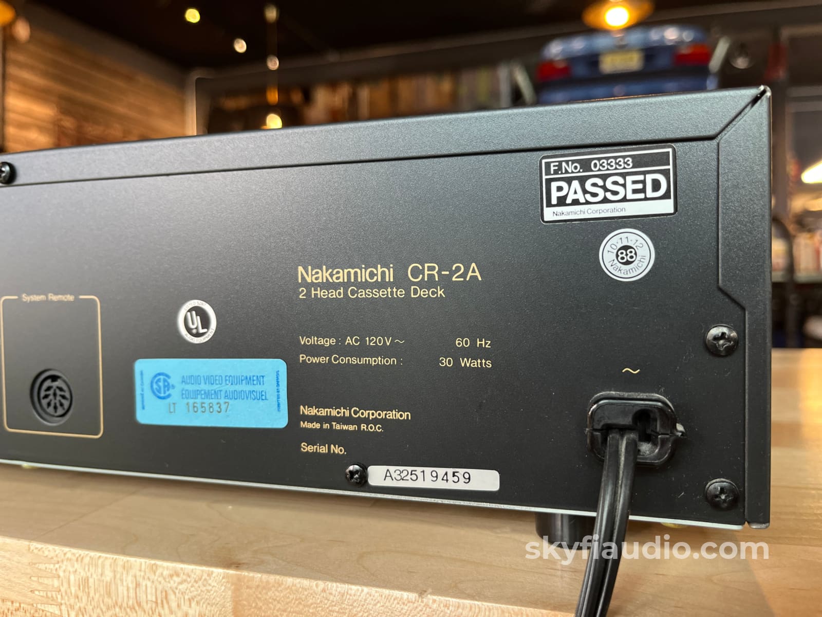 Nakamichi CR-2A Cassette Deck - Mint Condition Tape Deck