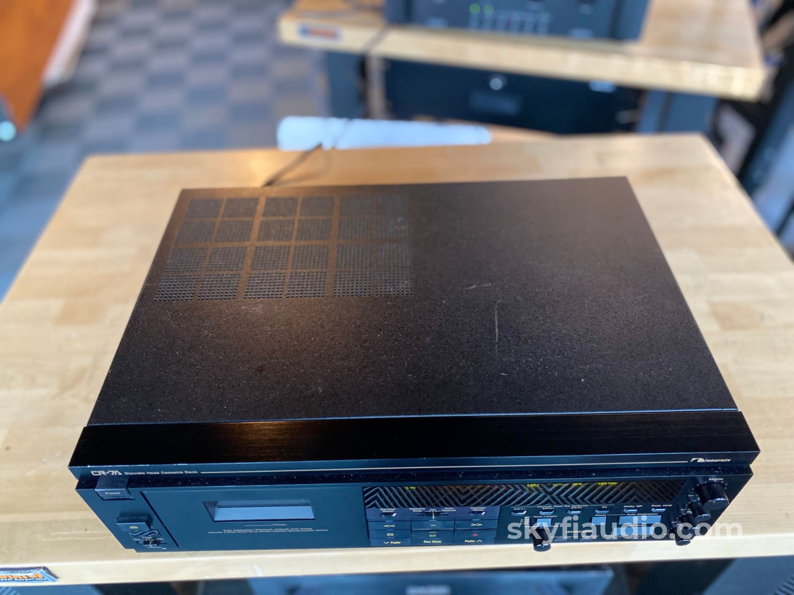 Nakamichi Cr-7A Cassette Deck - Playback Machine Read Description Tape
