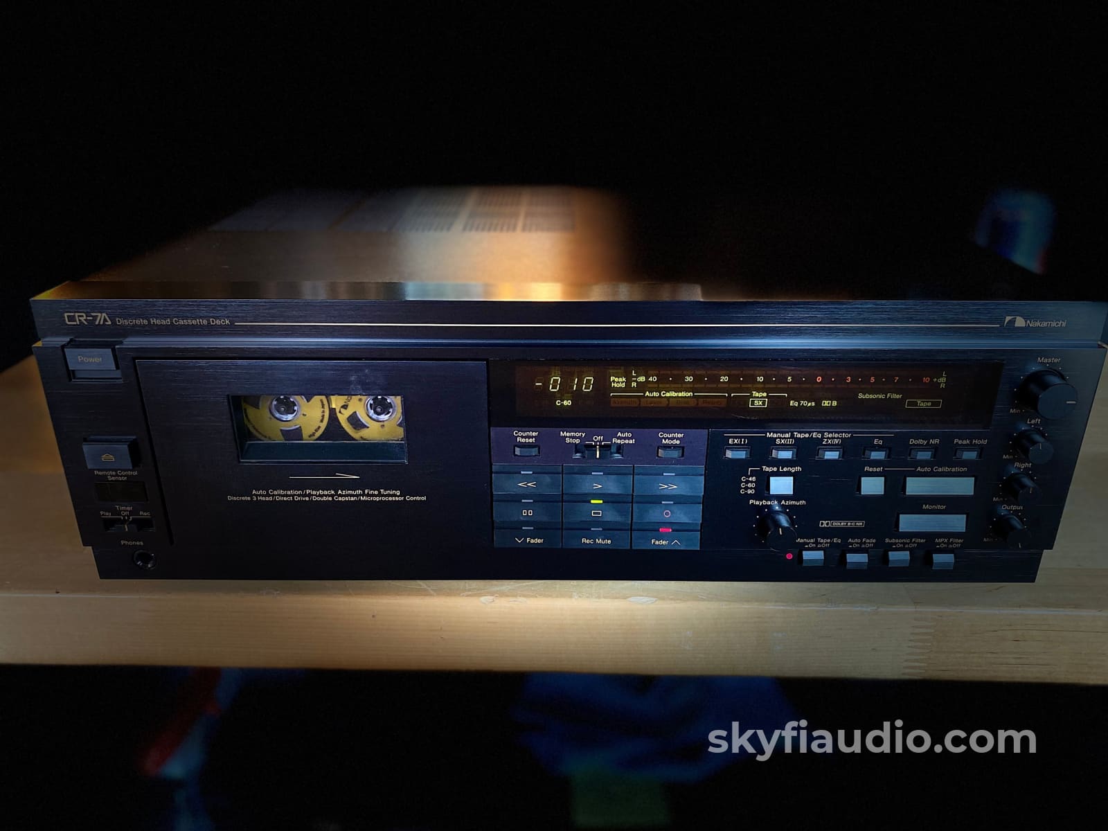 Nakamichi Cr-7A - Complete Collector Set The Dragon Slayer Tape Deck