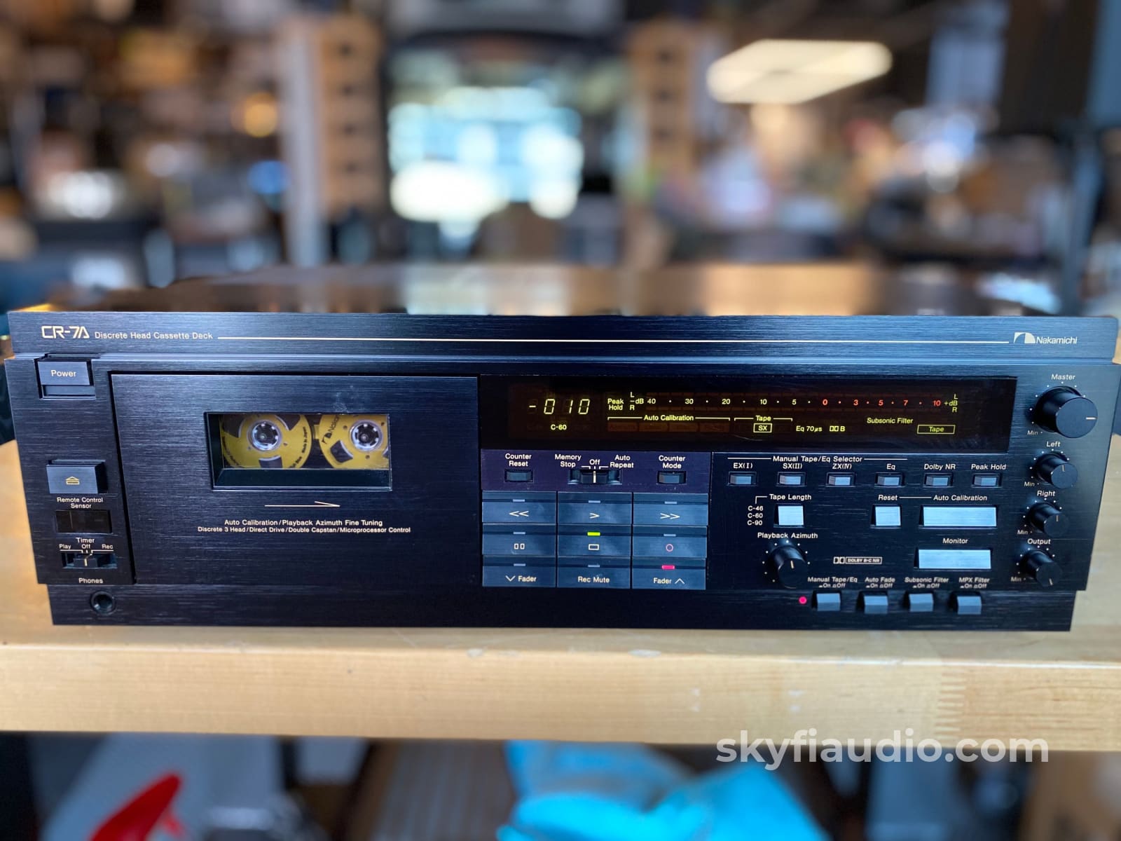 Nakamichi Cr-7A - Complete Collector Set The Dragon Slayer Tape Deck