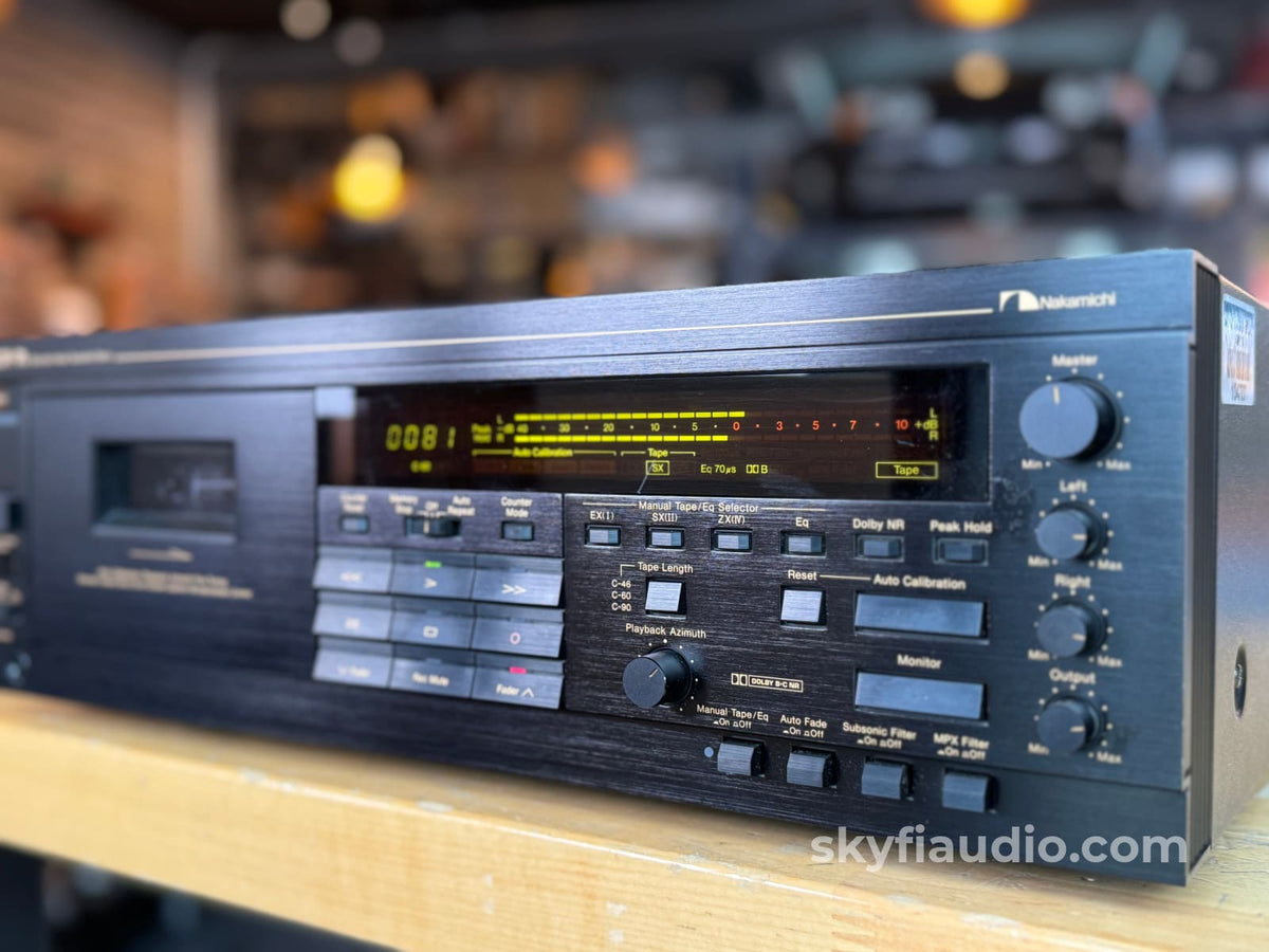 Nakamichi Cr-7A Tape Deck - Fully Restored In Stock