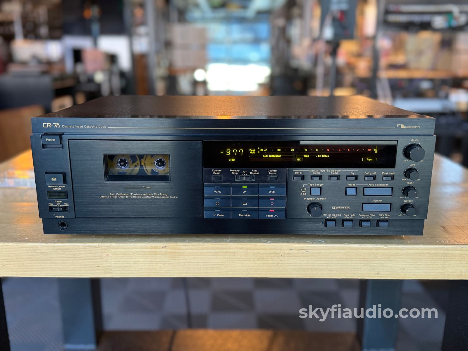 Nakamichi CR-7A Tape Deck - Fully Restored - In Stock