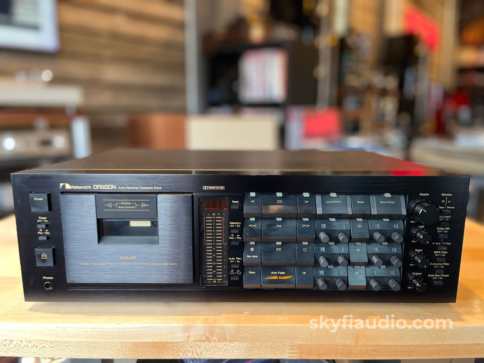 Nakamichi DRAGON Cassette deck - Serviced by Willie Hermann Tape Deck