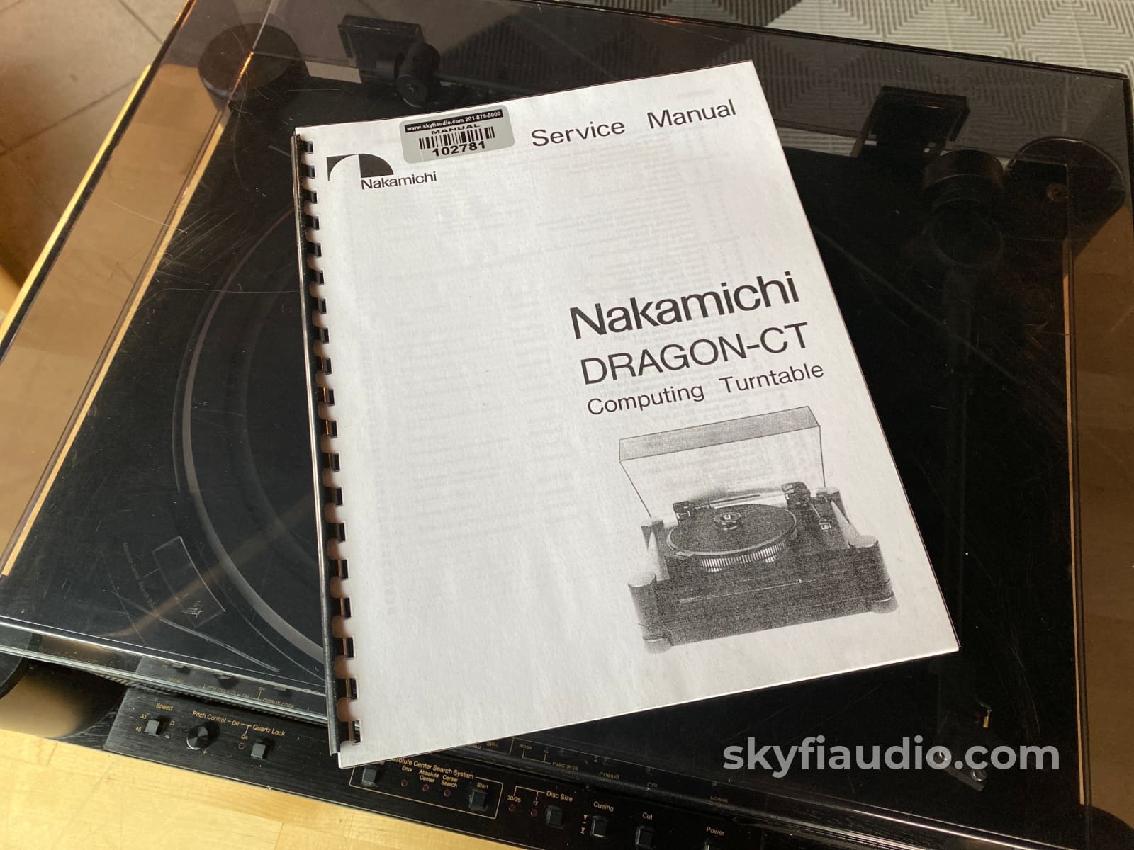 Nakamichi Dragon Ct Computing Vintage Turntable - Legendary And Rare With New Sumiko Cartridge