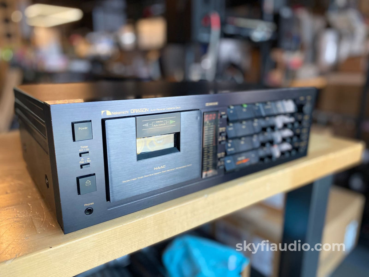 Nakamichi Dragon Tape Deck Minty And Serviced