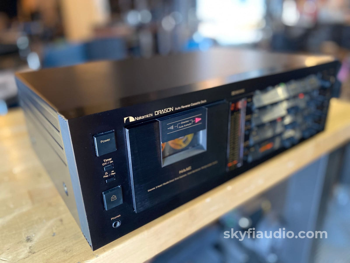 Nakamichi Dragon Tape Deck Minty And Serviced Tape Deck