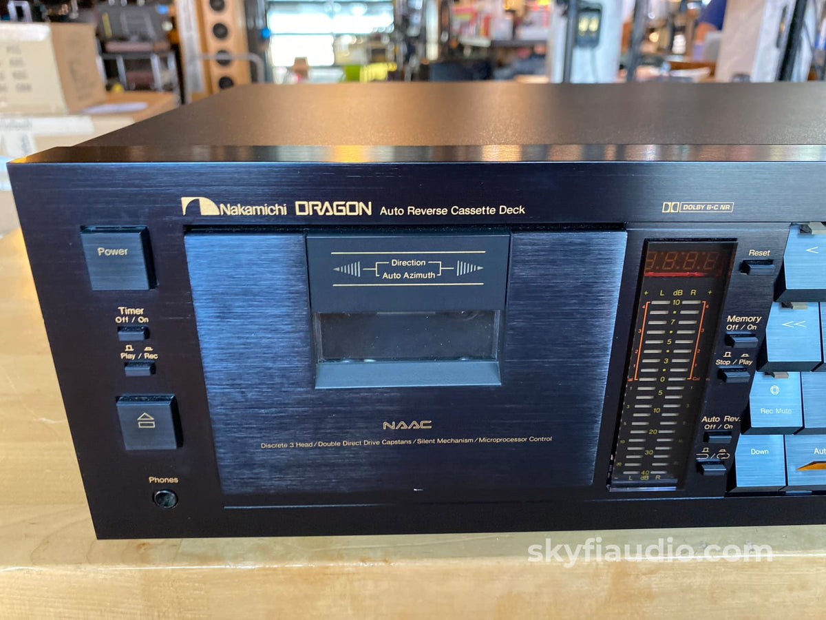Nakamichi Dragon Tape Deck Minty And Serviced Tape Deck