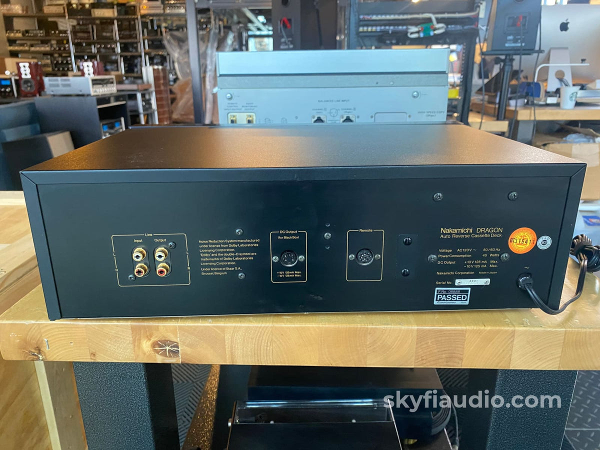 Nakamichi Dragon Tape Deck Serviced