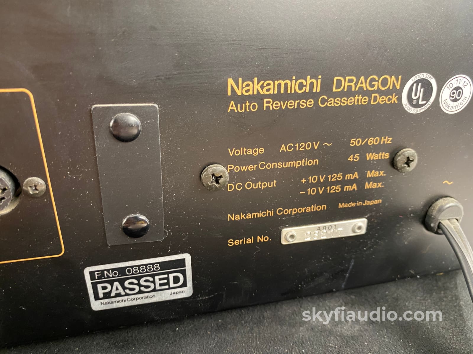 Nakamichi Dragon Tape Deck With Remote Restored And Amazing