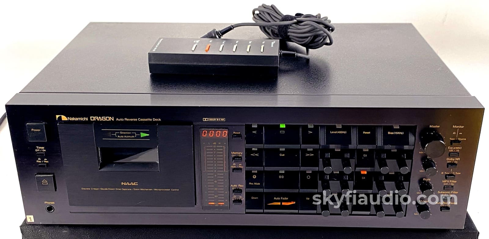 Nakamichi Dragon Tape Deck WITH Remote, Restored and Amazing