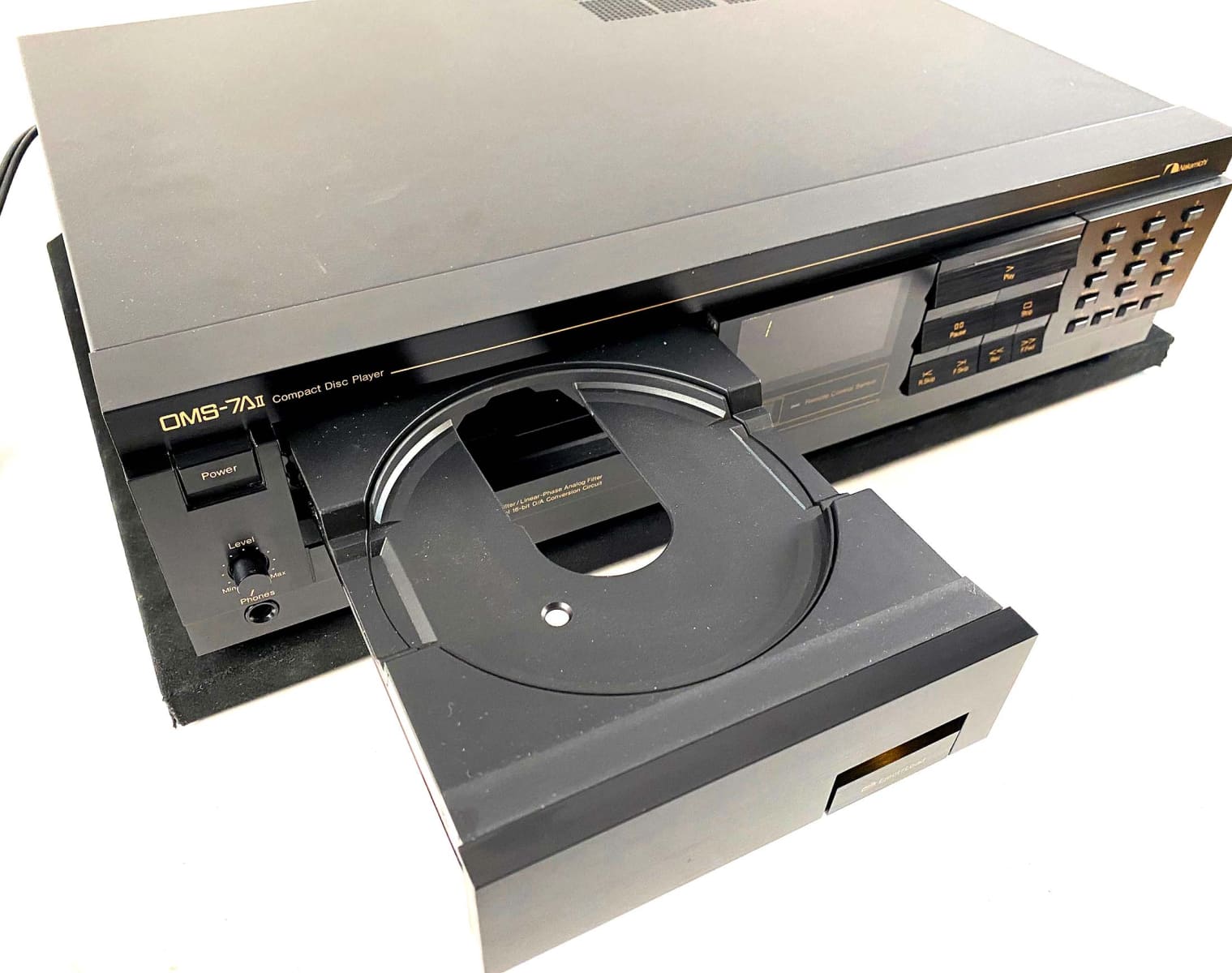 Nakamichi OMS-7AII Vintage CD Player With Remote - Dual Burr-Brown DAC