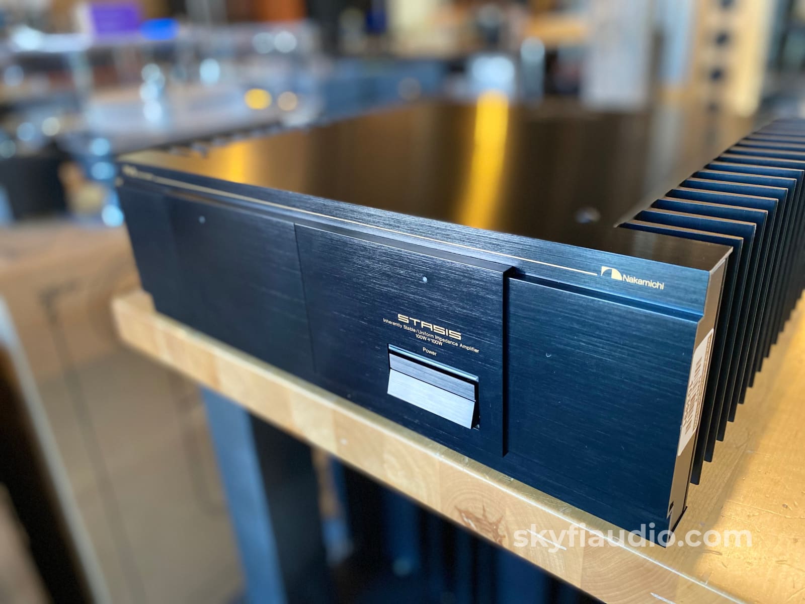 Nakamichi Pa-5 Stasis Vintage Solid State Amplifier 100W X 2