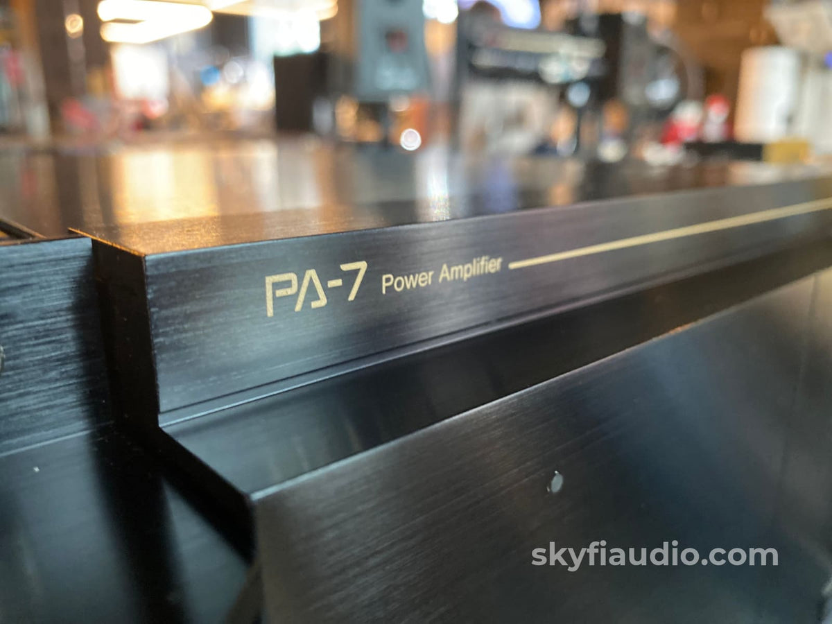 Nakamichi Pa-7 Stasis Vintage Power Amplifier 200W X 2