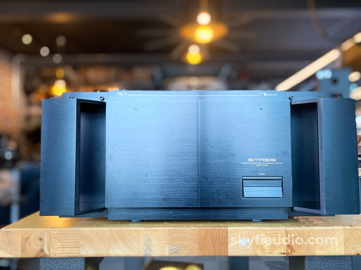 Nakamichi Pa-7 Stasis Vintage Power Amplifier 200W X 2