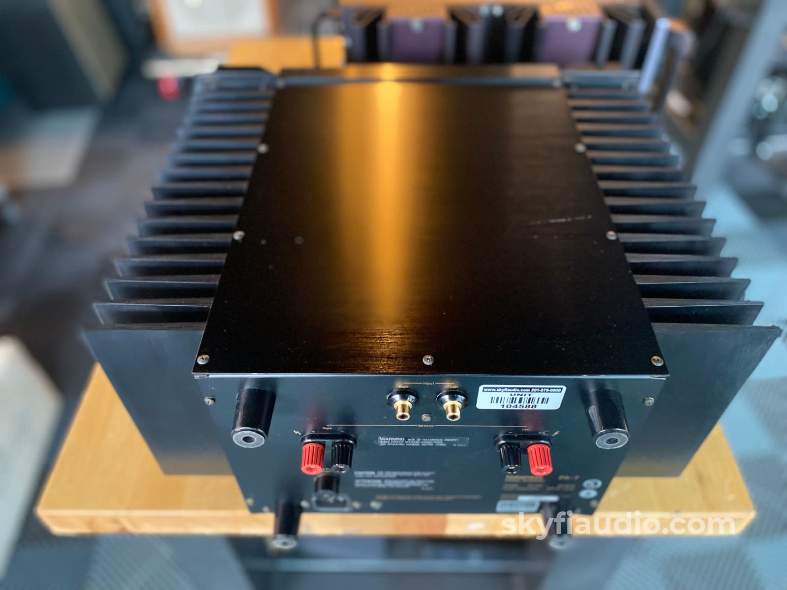 Nakamichi Pa-7 Stasis Vintage Power Amplifier 200W X 2