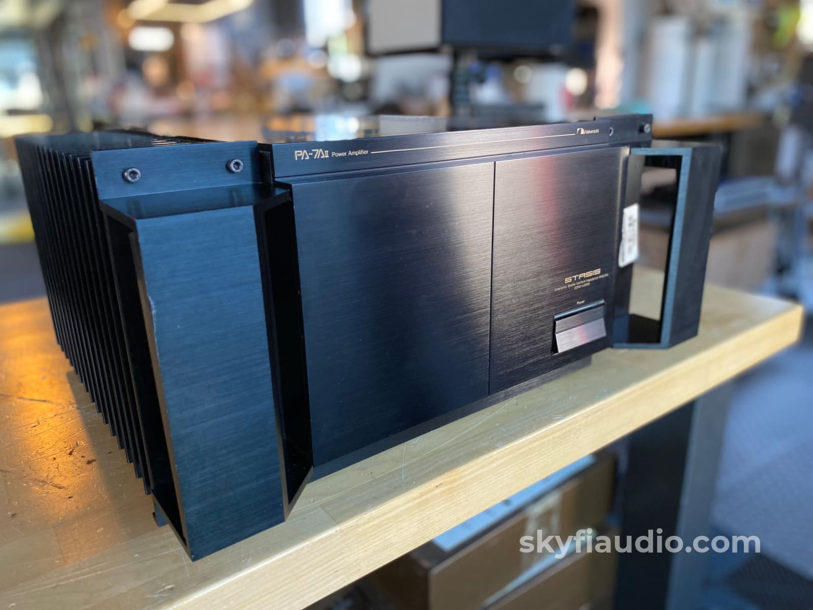 Nakamichi Pa-7Aii Stasis Vintage Power Amplifier With 225W X 2!