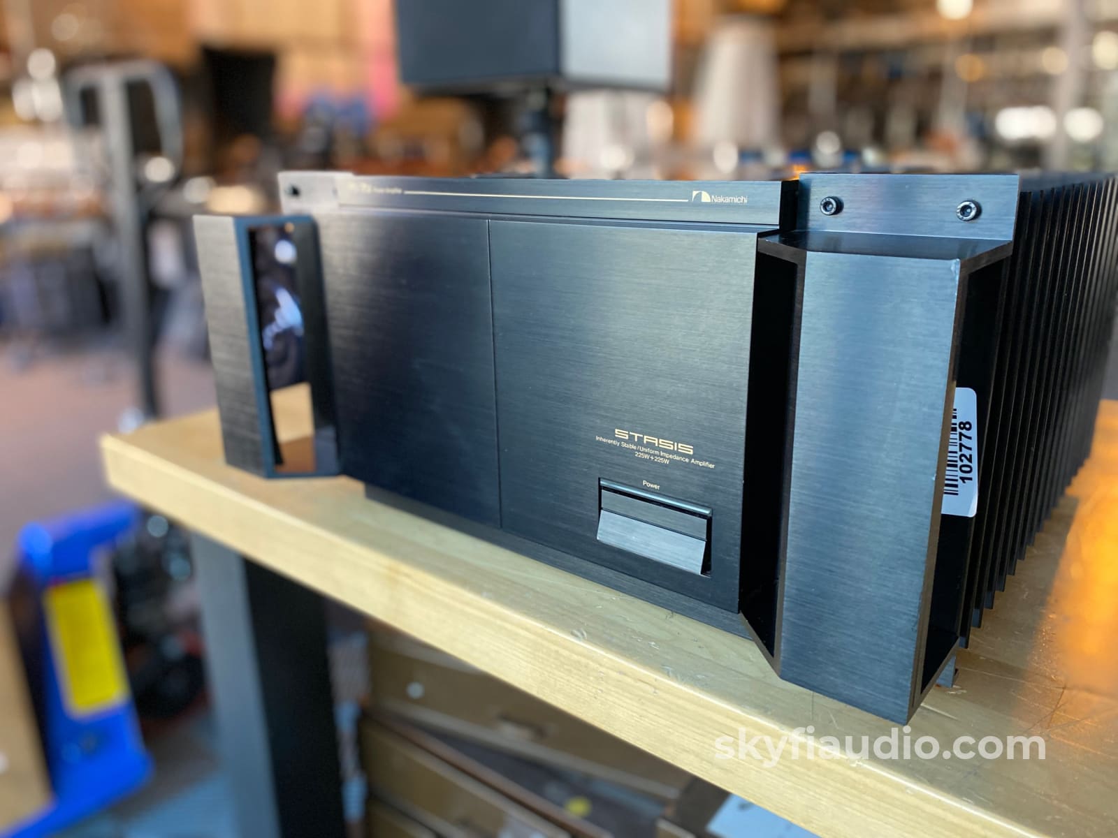 Nakamichi Pa-7Aii Stasis Vintage Power Amplifier With 225W X 2!