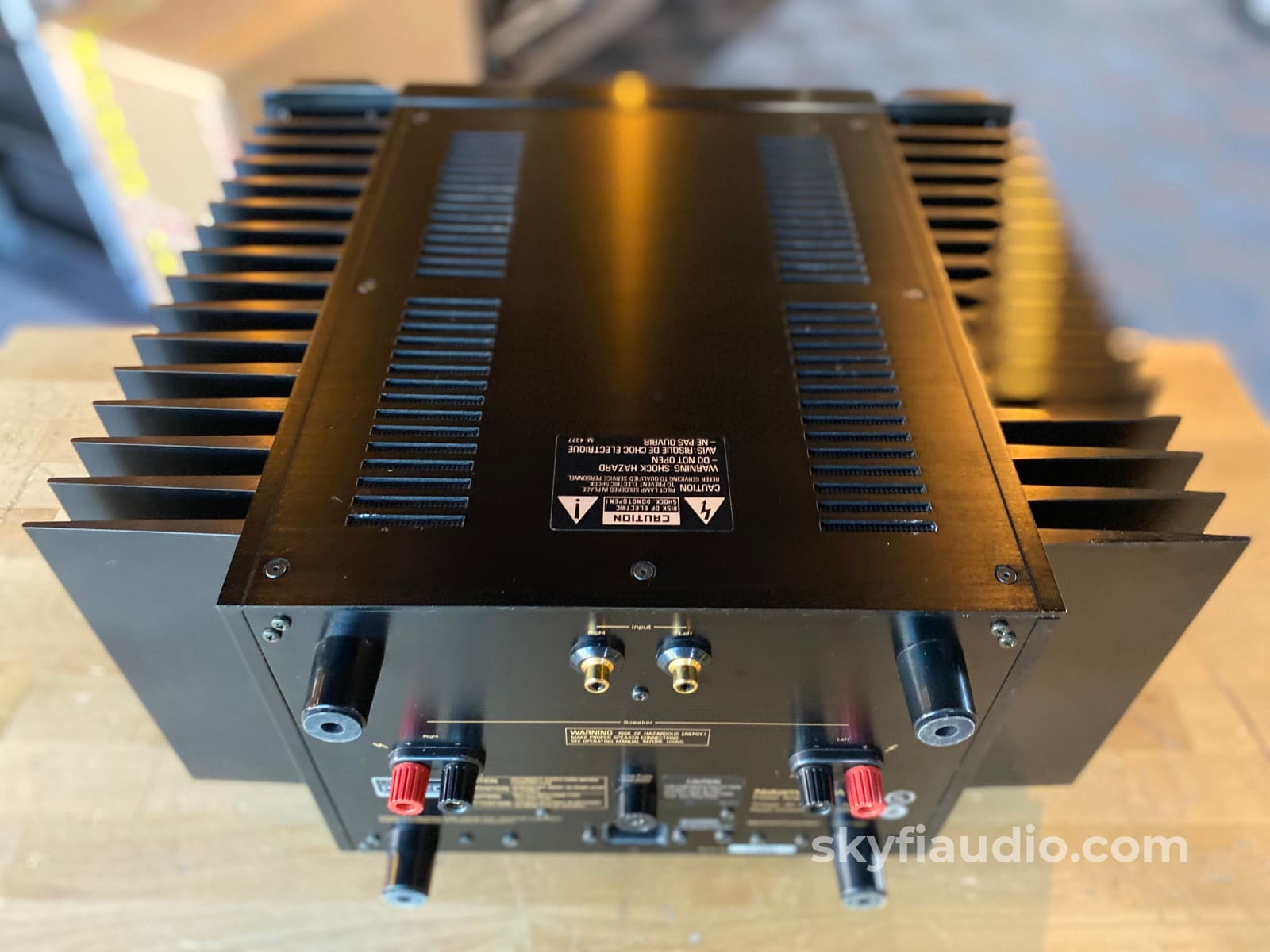 Nakamichi Pa-7Aii Stasis Vintage Power Amplifier With 225W X 2!