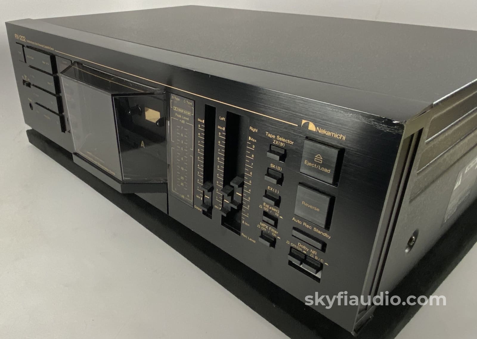 Nakamichi Rx-202 Unique Physical Auto Reversing Tape Deck (Udar) Freshly Serviced