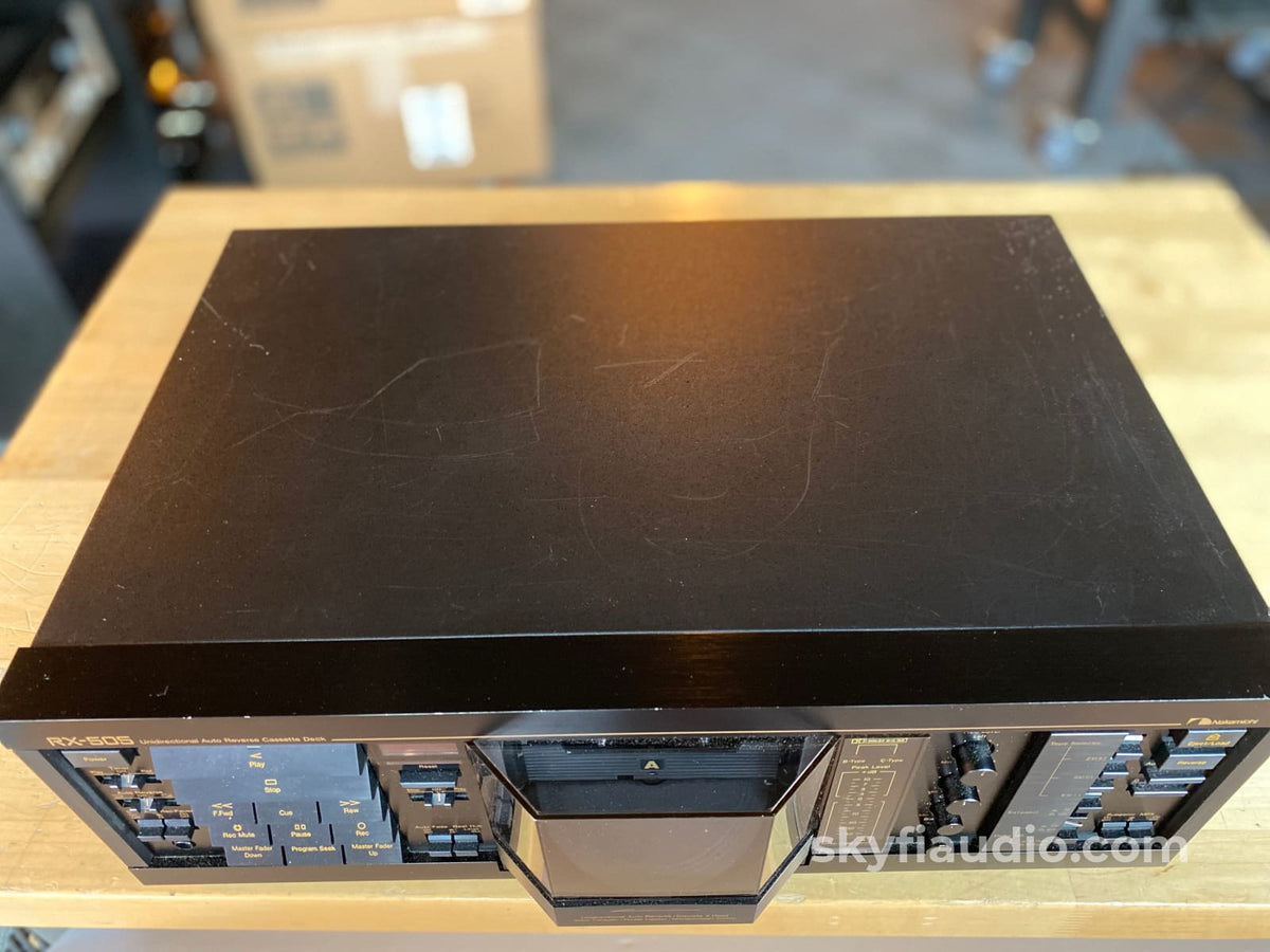 Nakamichi Rx-505 Tape Deck With Au And 3 Heads - Serviced