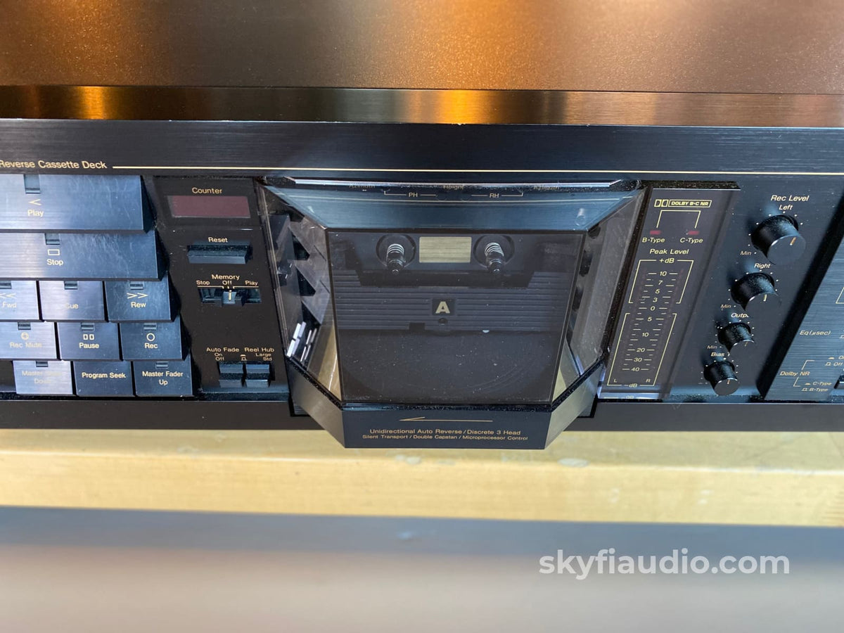 Nakamichi Rx-505 Tape Deck With Au And 3 Heads - Serviced