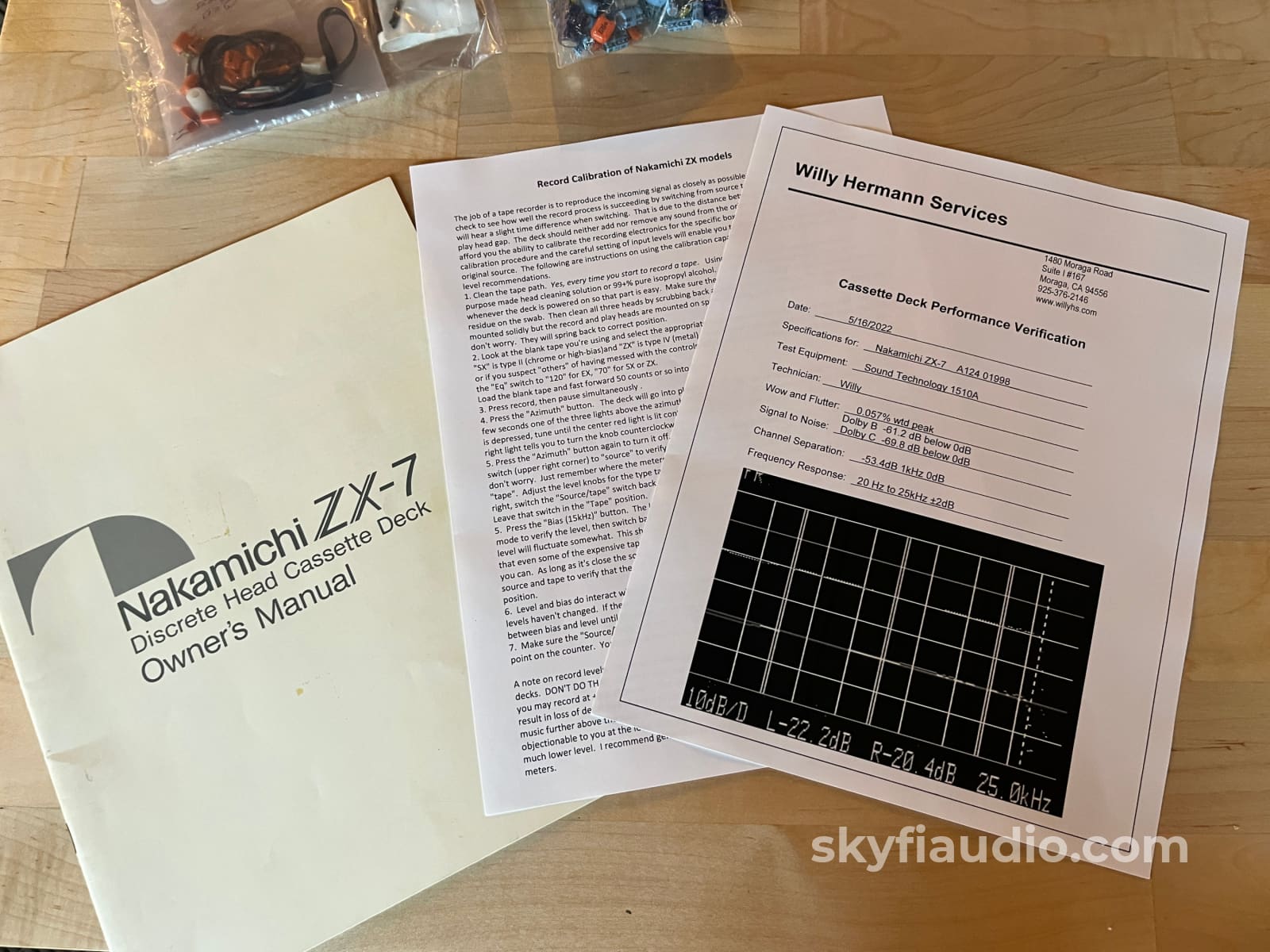 Nakamichi ZX-7 Cassette Deck - Overhauled in 2022 Tape Deck