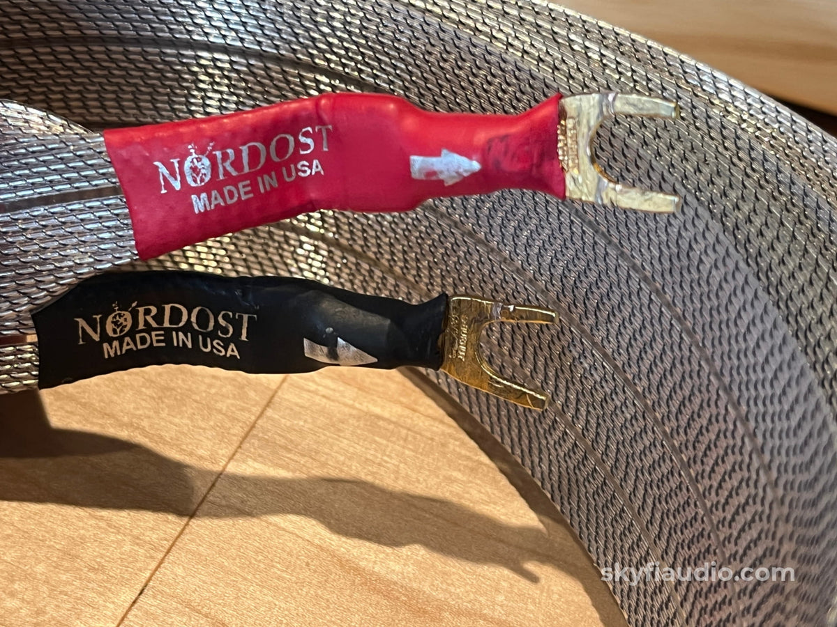 Nordost Valhalla 1 Speaker Cables - Spades and Banana Terminations - 4m - Cables